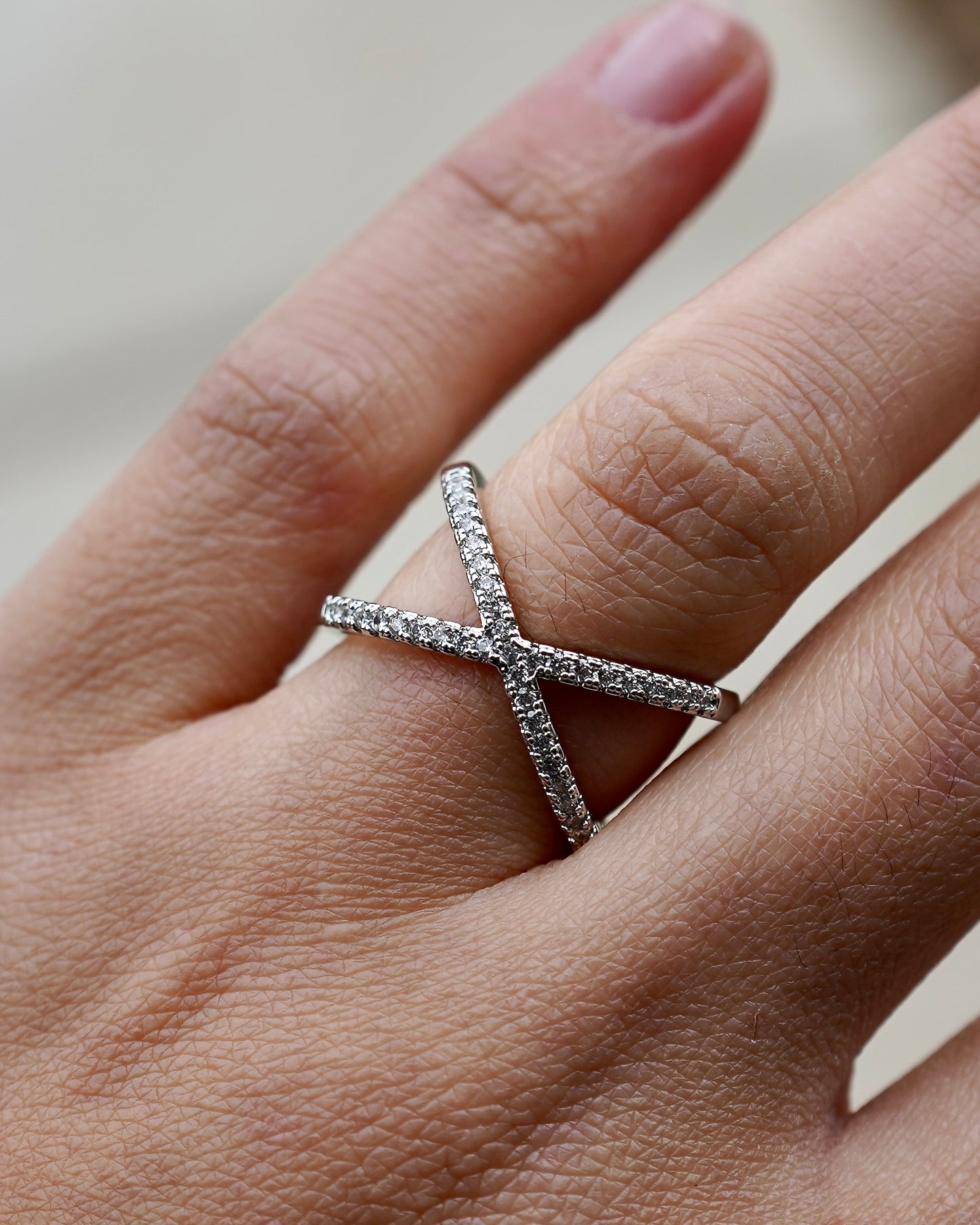 Crystal X Crossover Ring