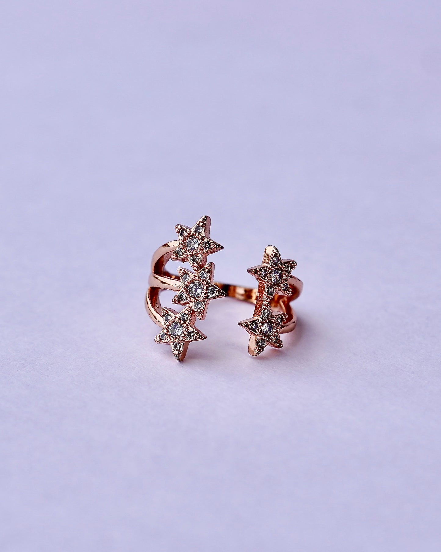 Celestial Sparkle Adjustable Ring