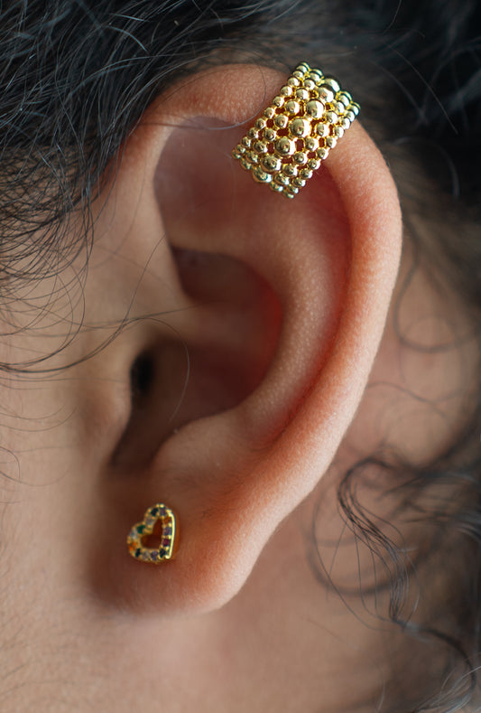 Bold Beads Ear Cuff