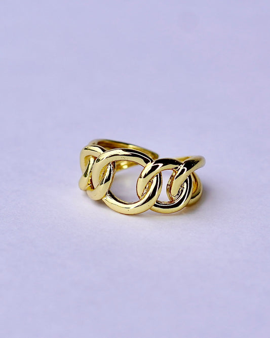 Bold Chain Link Ring