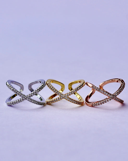 Crystal X Crossover Ring