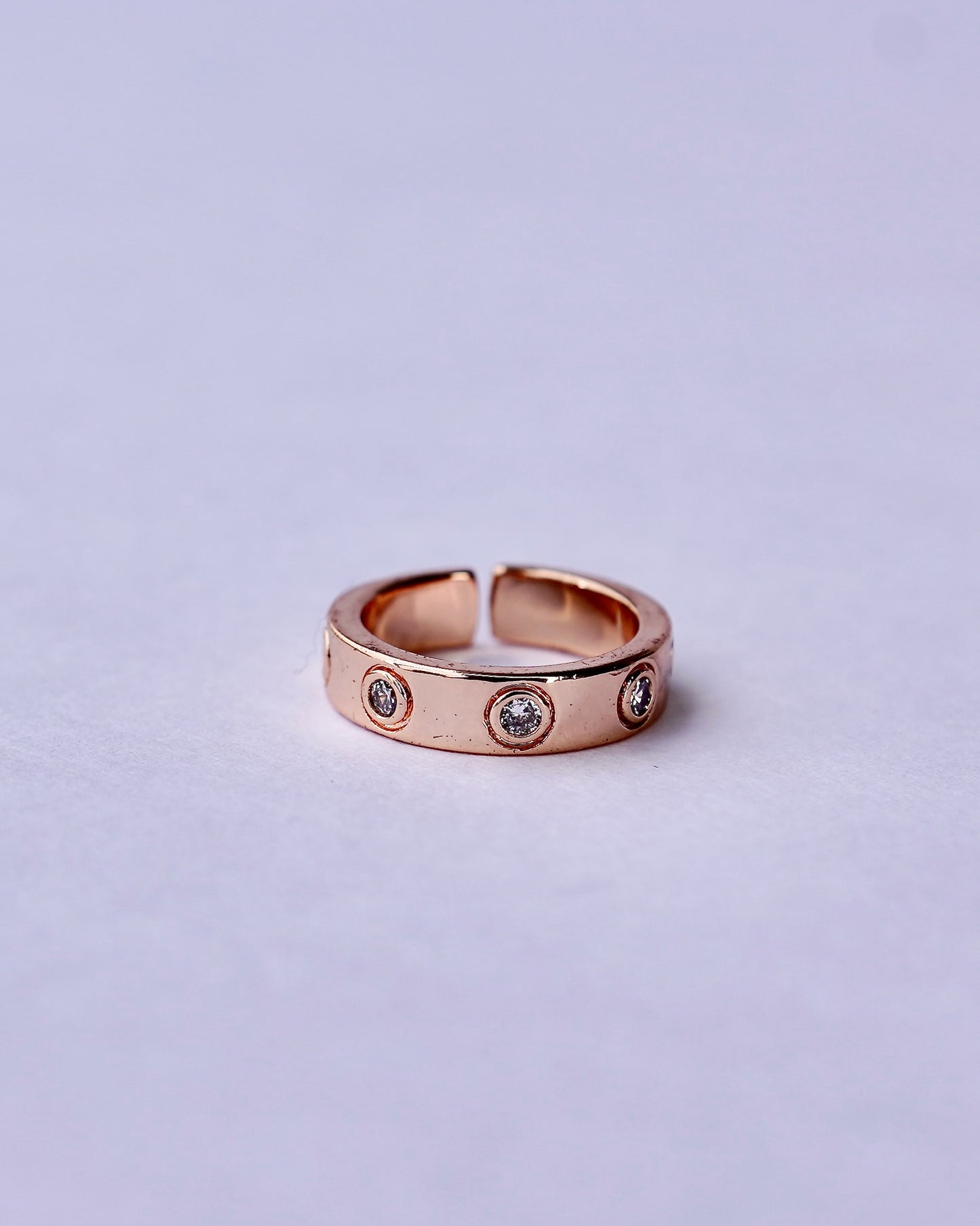 Classic Bezel Set Band Ring