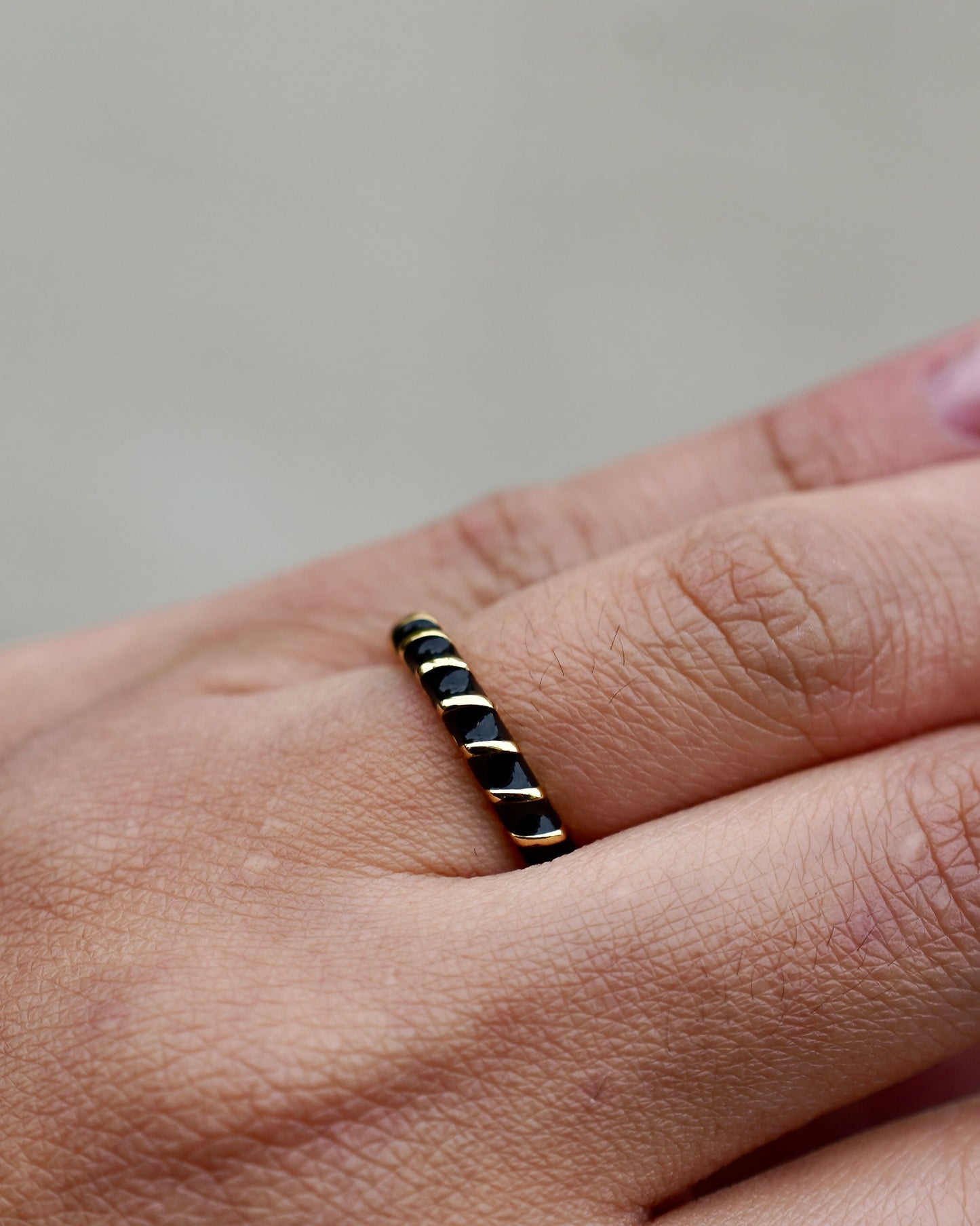Enamel Spiral Rings – Adjustable Fashion Jewelry
